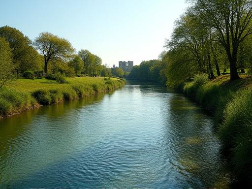 Pescando barbos en el Río Tajo, Aranjuez